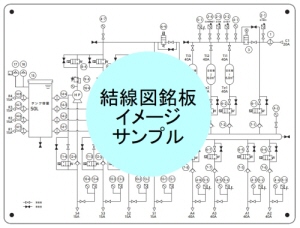 結線図の銘板事例